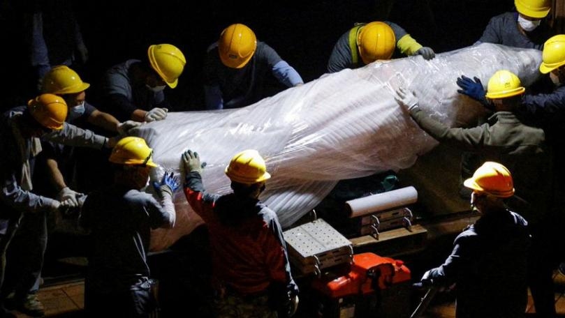 Sculptor of dismantled Tiananmen statue says damage symbolic of Hong Kong struggle