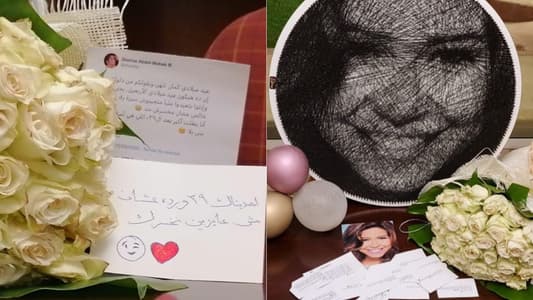 الاحتفالات بعيد ميلاد شيرين عبد الوهاب بدأت والأخيرة: ”٣٩ وبس“