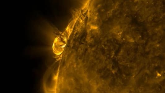 Solar Flare Erupts in Space Ahead of Halloween Sun Storm Warning