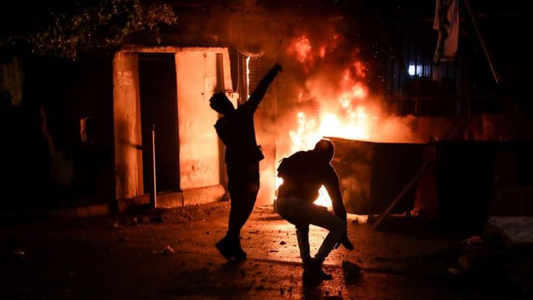 Explosion heard in the vicinity of Tripoli Serail due to detonation of stun grenade