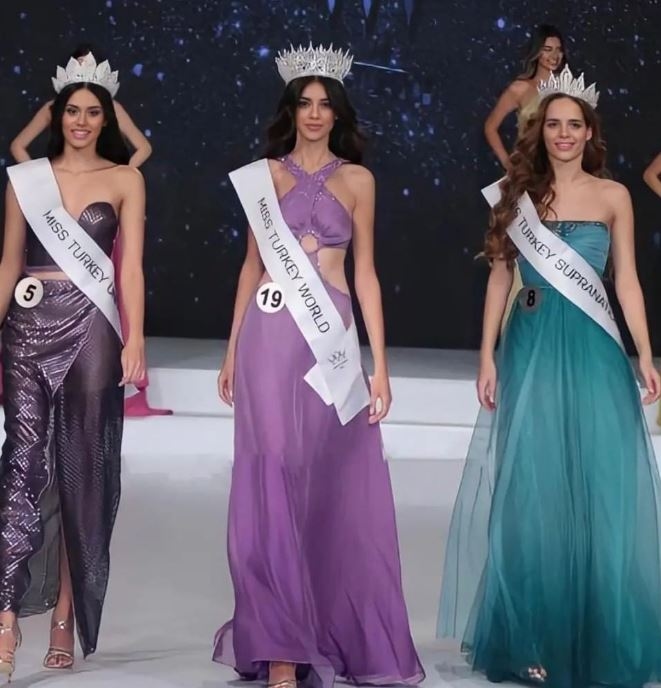 نورسينا ساي بـ"تاج" ملكة جمال تركيا لهذا العام