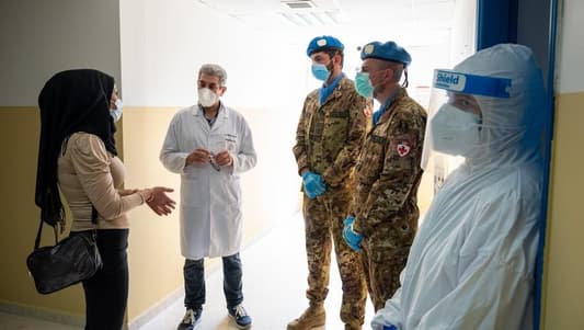 جولة للطاقم الطبي في الكتيبة الايطالية على المستشفيات الحكومية في تبنين وقانا