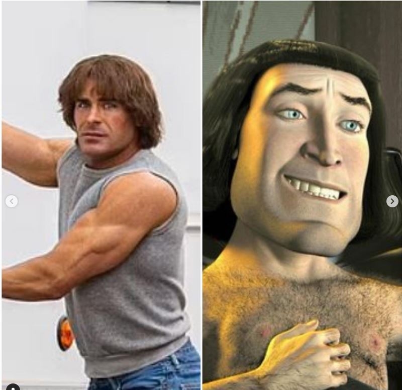 بالصور: زاك إيفرون يصدم الجمهور بإطلالته من كواليس فيلمه الجديد