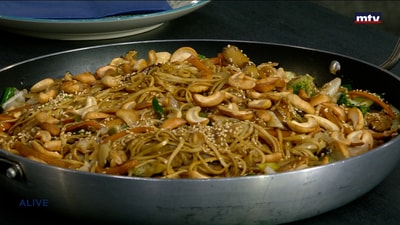 Chicken noodles