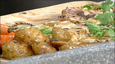 Roasted Chicken Makboos