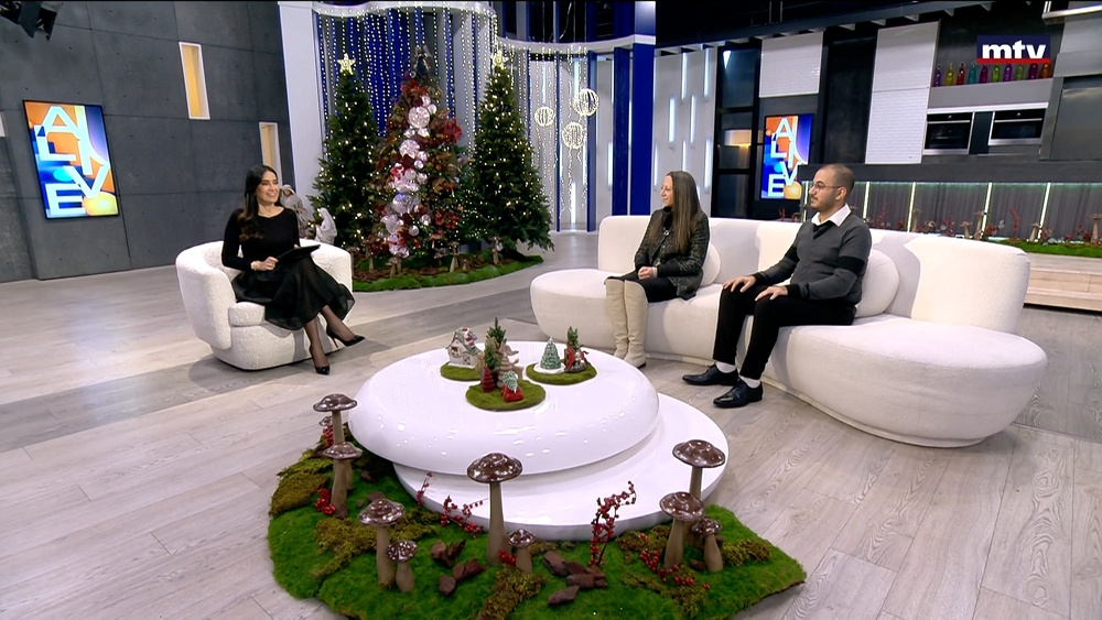 Naya Fadoul - Elia Al Hanash - Christmas evening in Bkerke entitled "Your birth is the light of our country"