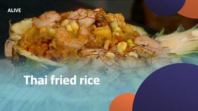 أرز مقلي تايلاندي