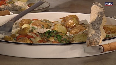 Fish fillet with capers