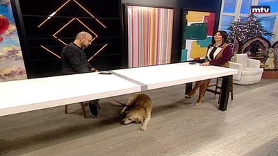 Jad Karam - Dogs on Christmas Dinner