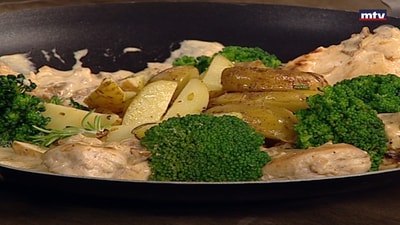 Chicken Sauce Cepes