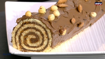 Chocolat and Praline buche