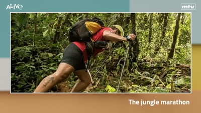 Personality of the day - The jungle marathon