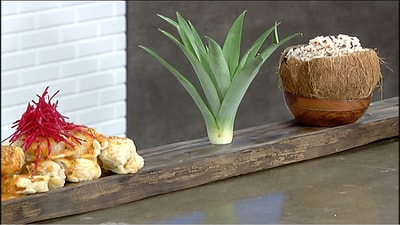 Fish with Ananas