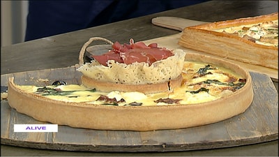 Quiche Bresaola and Brie