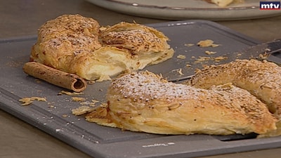 Foietti dough with sweetened cheese