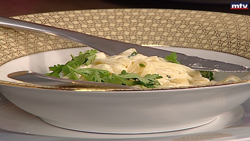 Chicken with Habak Pasta