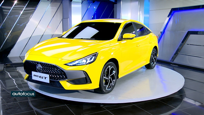 MG GT Yellow