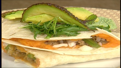 Fajita with vegetables