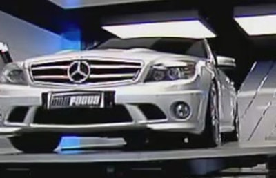 Mercedes Benz 63 AMG Silver 2010