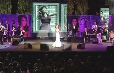 Najwa Karam Concert 19 Aug 2012
