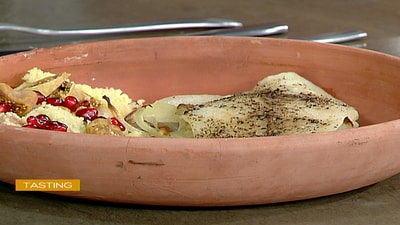 Raclette cheese with mashed potatoes