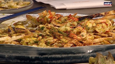 Shrimp Fatteh