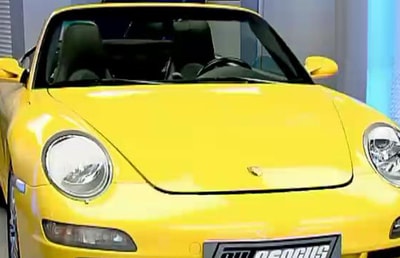 Porsche Carrera 4S Yellow 2006