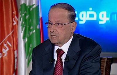Michel Aoun 20 May 2013