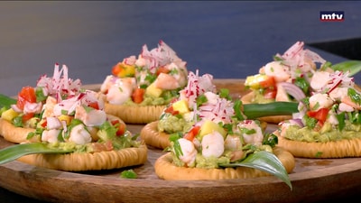 Shrimps ceviche