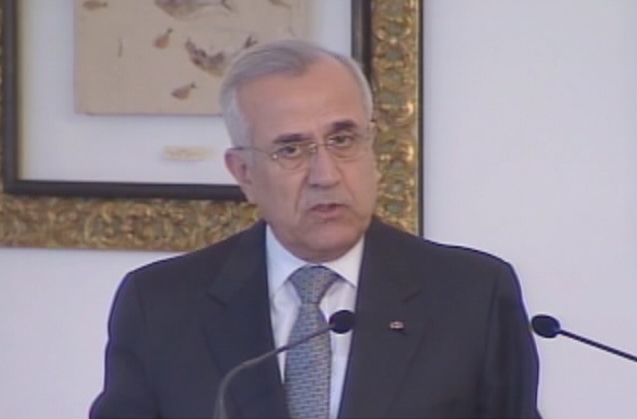 President Michel Sleiman  02 May 2014