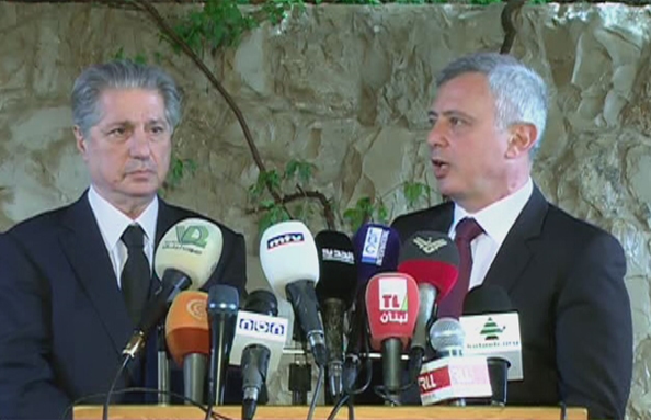 Amine Gemayel -Sleiman Frangieh 08 May 2014