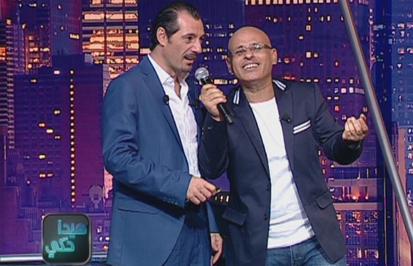 رضا عنتر وعباس شاهين