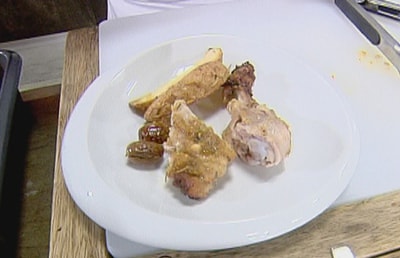 Boneless Chicken with Potato Wedges - 08 Oct 2014