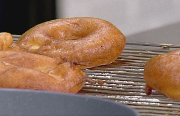 Apple Beignet with Caramel Sauce - 12 Oct 2014