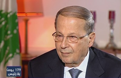 Michel Aoun 19 Nov 2014