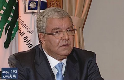 Nouhad Machnouk 03 Dec 2014