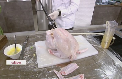 Roasted Turkey à La Bigarade - 17 Dec 2014