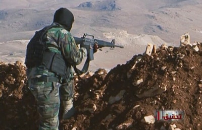 Lebanese Army in Arsal 28 Dec 2014