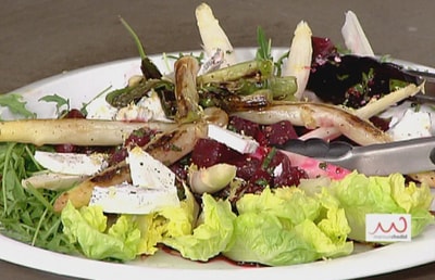 Beetroot Goat Cheese - Asparagus Salad 30 Jan 2015