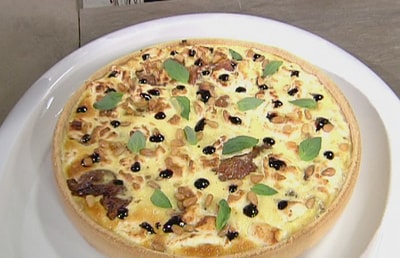 Goat Cheese Quiche 03 Feb 2015