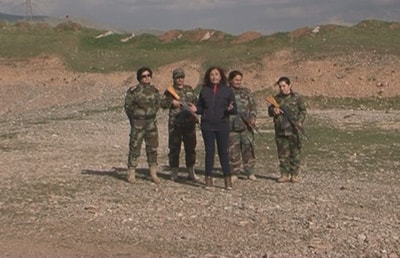 Women Kurdish Fighter 08 Mar 2015