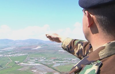 Lebanese army in shebaa farms