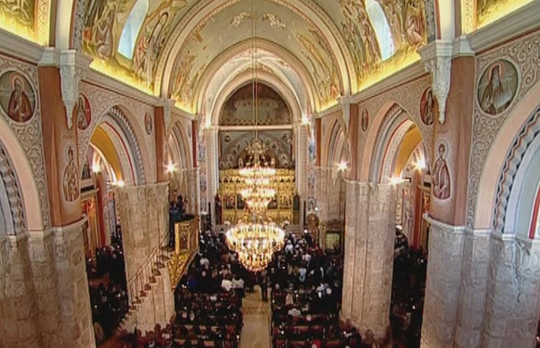 Easter Mass in the Cathedral of Saint Georgios 12 Apr 2015