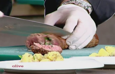 Beef Fillet with Duck Liver and Potato with Truffle - 13 Apr 2015
