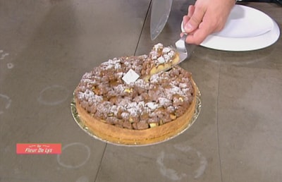 Apple Tart With Speculoos Crumble - 26 Apr 2015