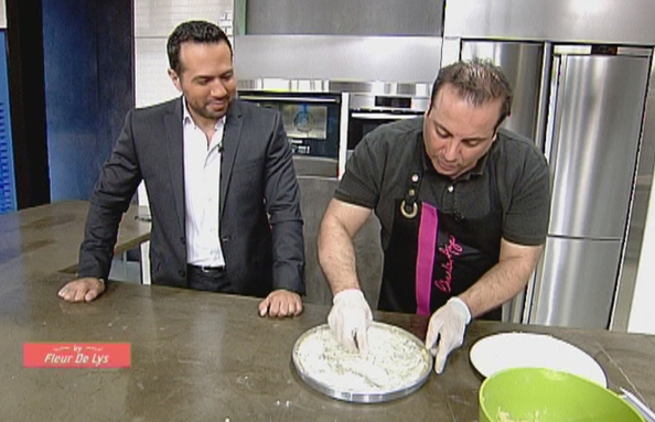 Nammoura with clotted cream 31 May 2015