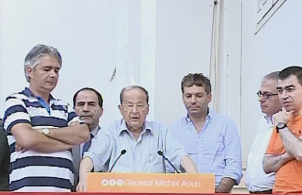 Michel Aoun - 11 Jul 2015