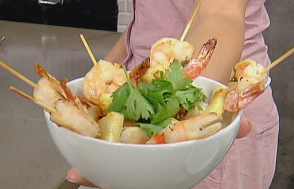 Shrimps ananas - 23 Jul 2015