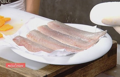 Seabass Filet Papillote 24 Jul 2015