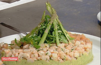 Shrimp And Salmon Tartar Cake 27 Jul 2015